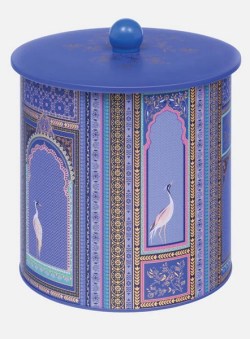 SM9265_Lattice window biscuit barrel_Sara Miller